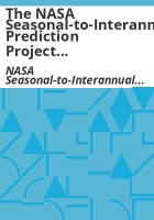 The_NASA_Seasonal-to-Interannual_Prediction_Project__NSIPP___NASA_Goddard_Space_Flight_Center_progress_report